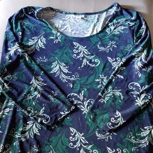 Croft & Barrow blouse sz XL